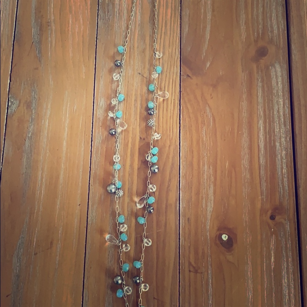 J.Crew long statement necklace